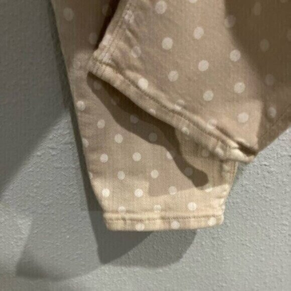 Hudson Polka Dot Slimming Jeans Mid Rise Mod Pinup Stretch Ankle - Picture 4 of 9